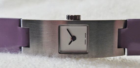 Modern Coach Quartz Rectangular Dial Stainless St… - image 8