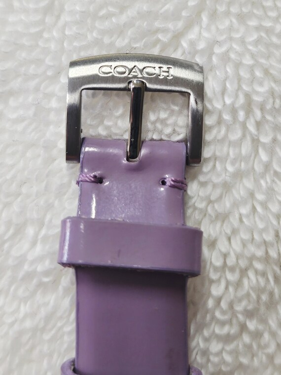 Modern Coach Quartz Rectangular Dial Stainless St… - image 7
