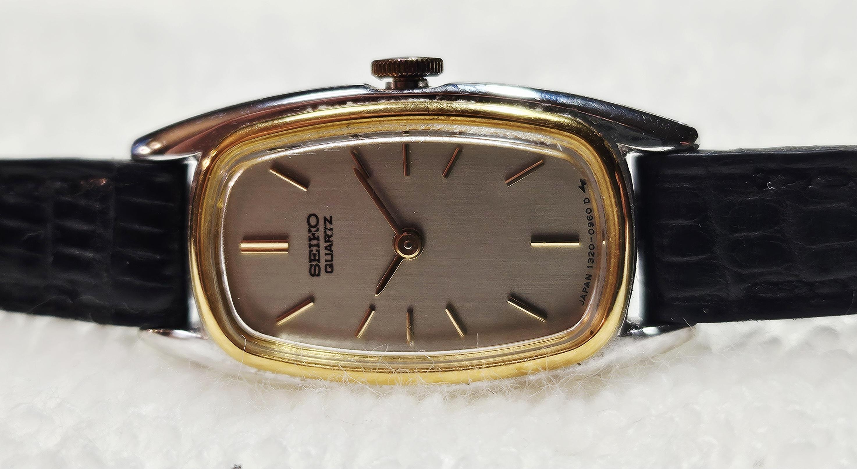 Vintage Seiko Rectangular Dial Stainless Steel Ladies Quartz Watch. - Etsy