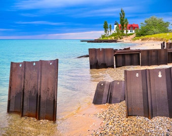 Point Betsie Lighthouse Fine Art Prints - Lake Michigan Photography, Northwest Michigan, Great Lakes, Frankfort