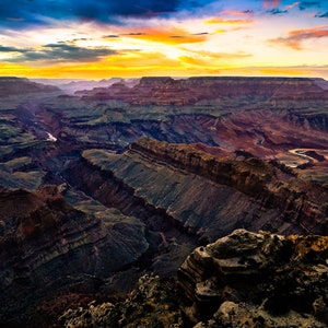 Lipan Point Sunset - Grand Canyon Fine Art Prints - Landscape Photography by Bear8Photo