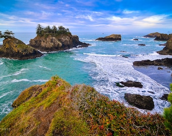 Oregon Coast Photography, Pacific Coast Highway, Route 101 Photos, Samuel Boardman Scenic Corridor, Brookings, OR Seascape