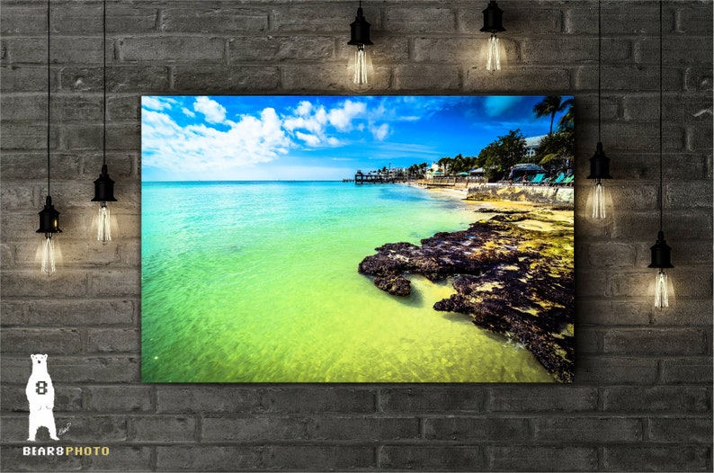 Key West Tropical Wall Art Florida Coastal Photography Available as Paper, Canvas, & Metal Fine Art Prints image 3