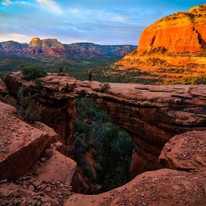 Sedona Arizona Devil's Bridge Photo: Southwestern Wall Art