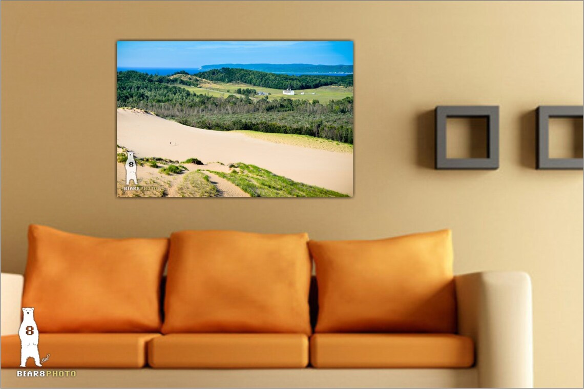 Landscape Art Michigan Art Michigan Decor Michigan Gifts Etsy