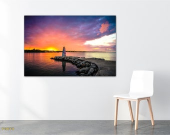 Florida Keys Sunset at the Old Quay Property - Fine Art - Available as Paper, Canvas, & Metal Prints