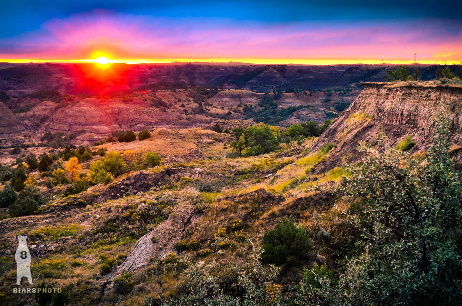 North Dakota Badlands Nature Photography Decor Unique Etsy