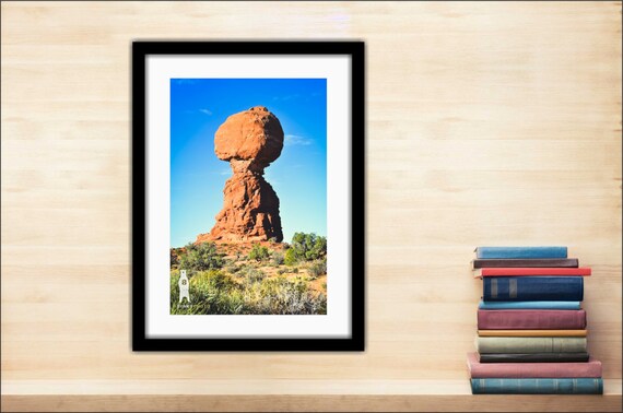 Balanced Rock At Arches National Park Utah Desert Photography Etsy