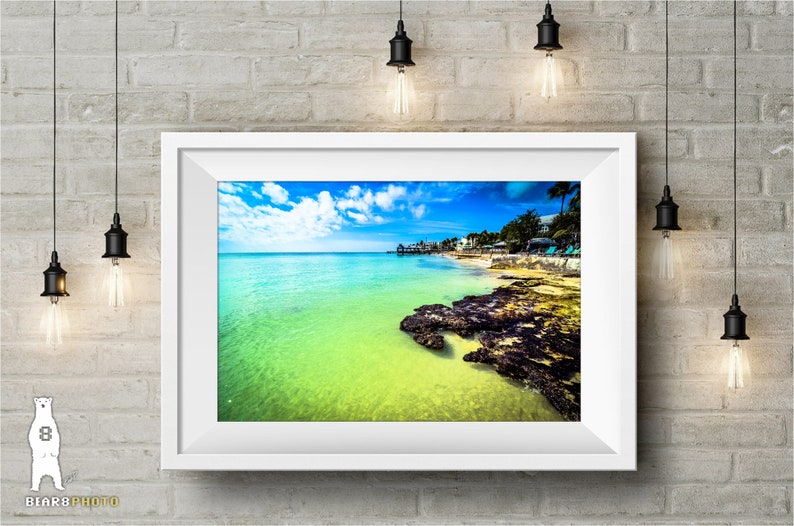 Key West Tropical Wall Art Florida Coastal Photography Available as Paper, Canvas, & Metal Fine Art Prints image 6