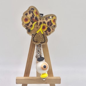 Coquette stethoscope bow badge reel/NICU/Nurses/Gifts/CNA/PCA/Medical Assistants