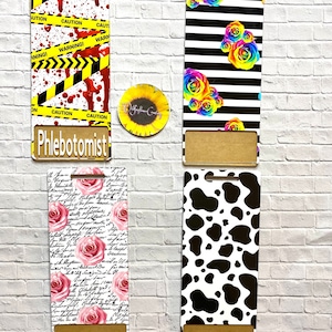 ID holder/ID badges/Custom Badge Buddy/ Nurse, Cute Badge Buddies, Nursing, Badge Buddy/Medical badge buddy