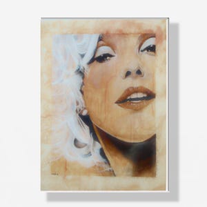 Monroe Canvas Artwork, Marilyn Monroe Wall Decor, Vintage Film Star Art Print, Cheap Canvas Print, Framed Artwork, Marilyn Monroe Wall Decor