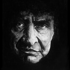 Johnny Cash Canvas Artwork, Musician Wall Art, Johnny Cash Wall Decor, Cheap Canvas Print, Music Room Decor, Music Lover Gift Ideas