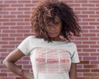 Delta Sigma Theta T-shirt: Sorority Gift, Greek Tee