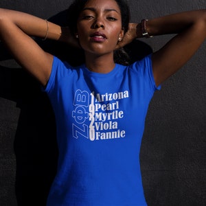 Zeta Phi Beta Founders T-Shirt| Zeta Phi Beta Shirt | Black Excellence Zeta| Z Phi B| Greek T Shirts