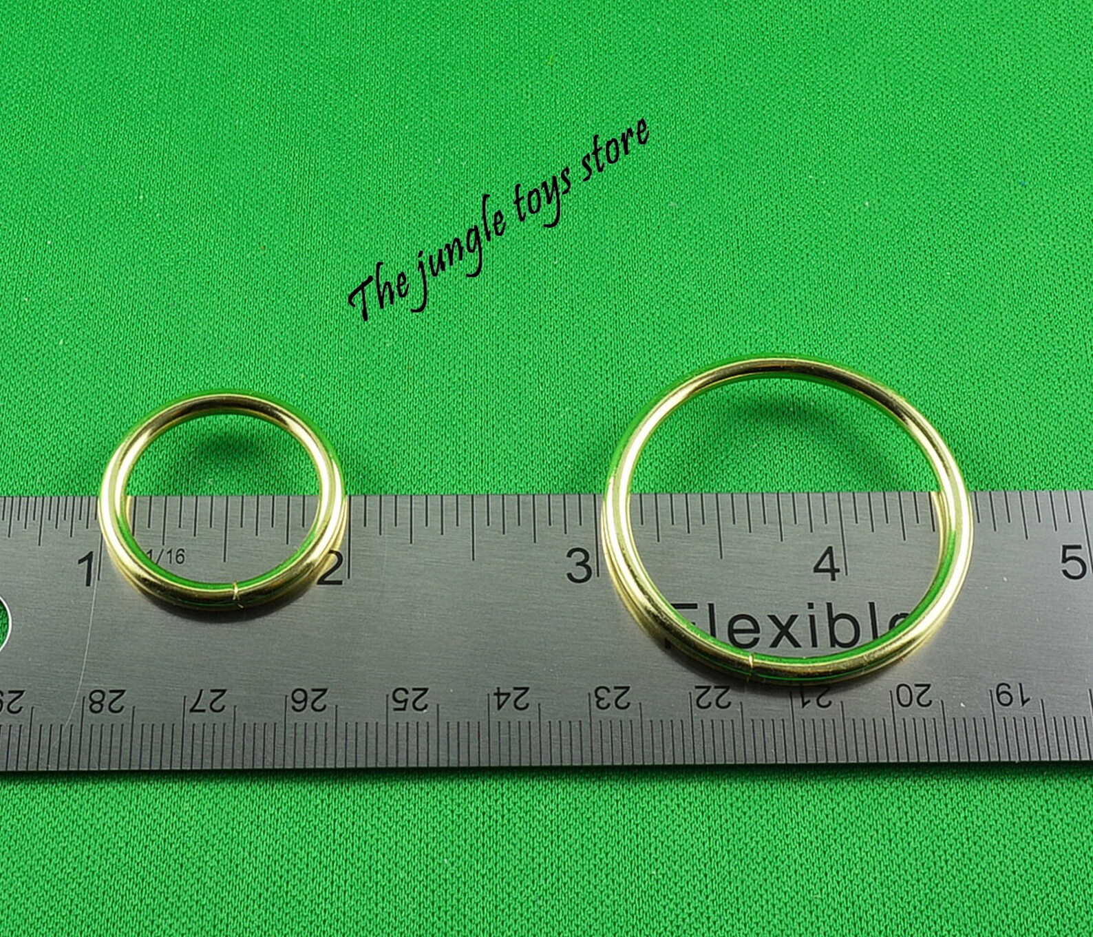 5 brass rings 1 '' 2.5 cm or 1.5 inch 4 cm they Etsy