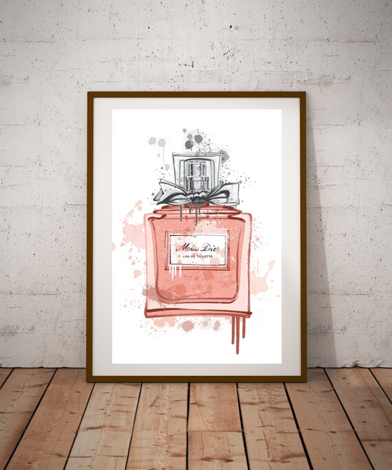 Dior perfume wall art Clearance