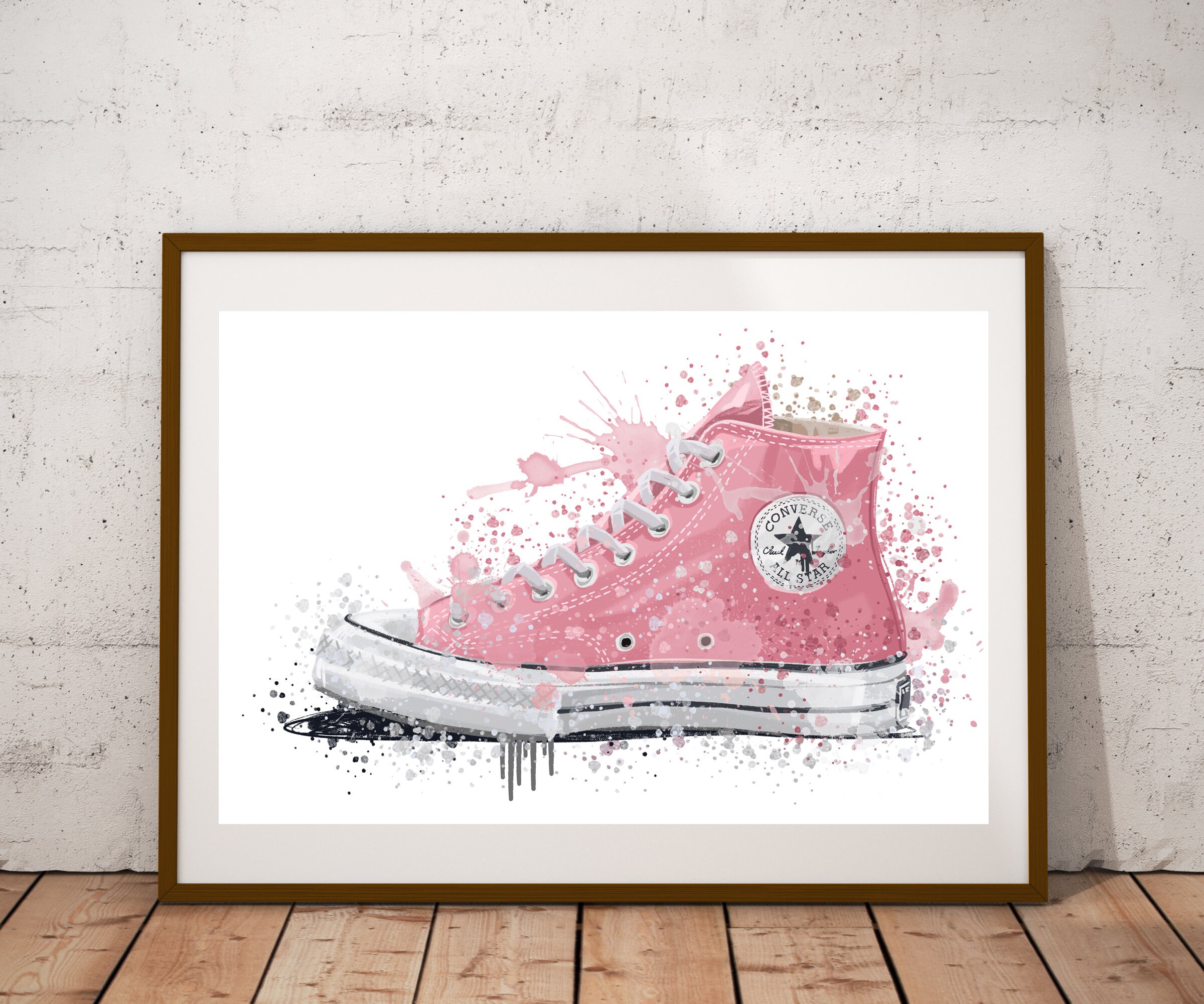 converse shoes artwork