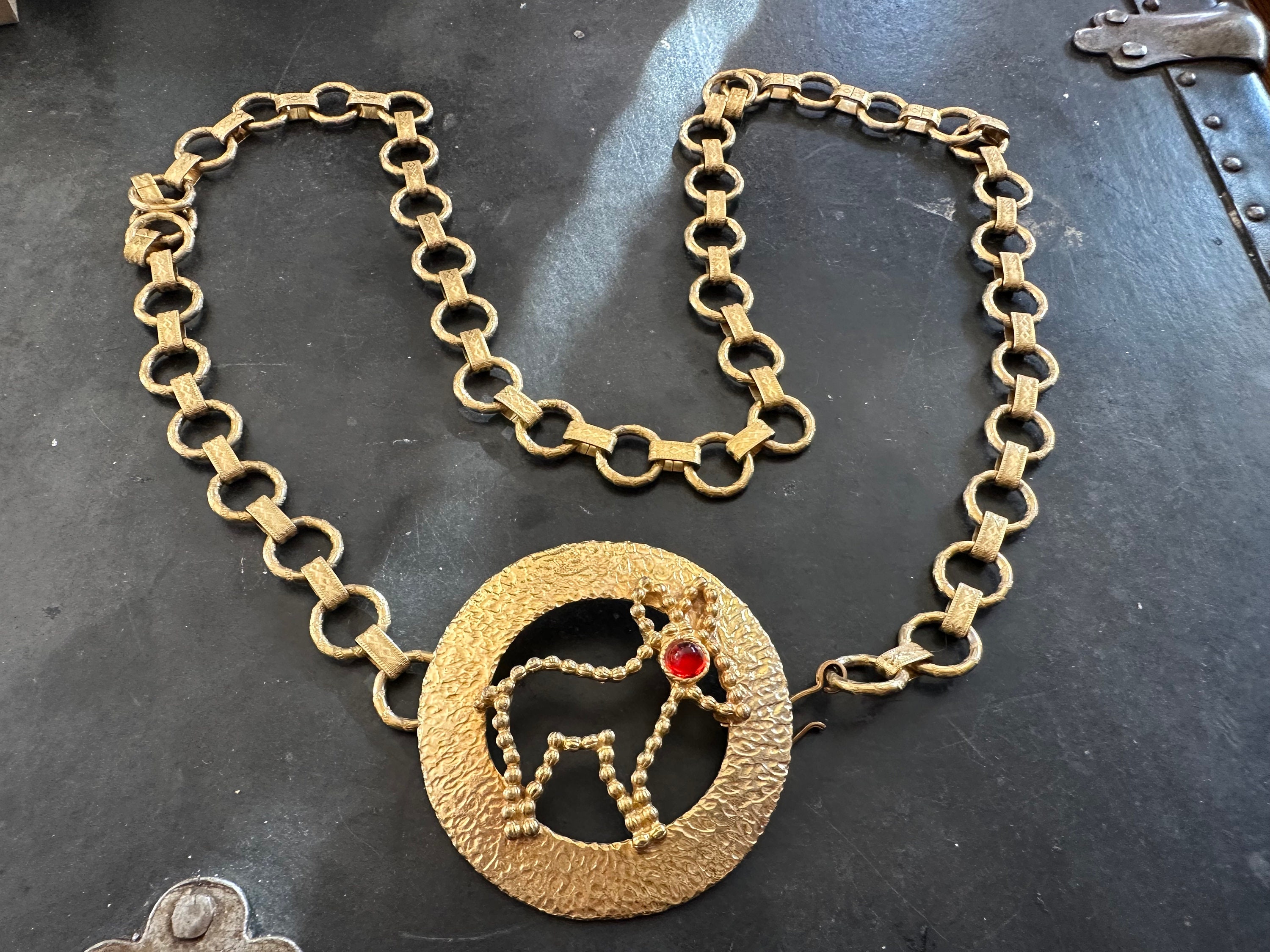 Elephant Chain Belt - Etsy