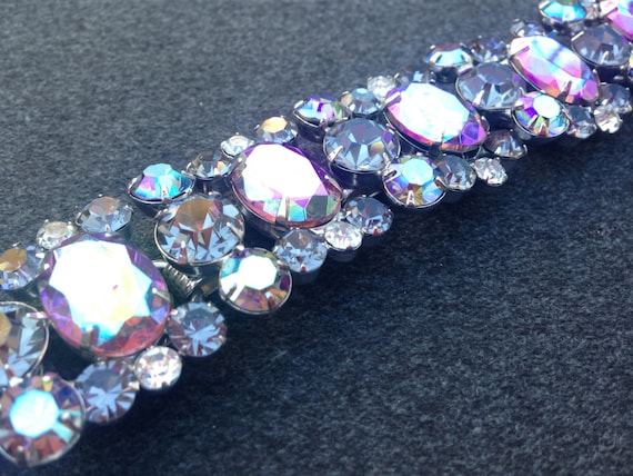 Juliana D&E Heliotrope, Grey, Lilac and Clear Rhinest… - Gem