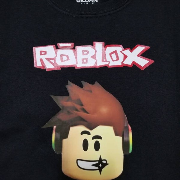 Roblox party tshirt for birthday boy / girl
