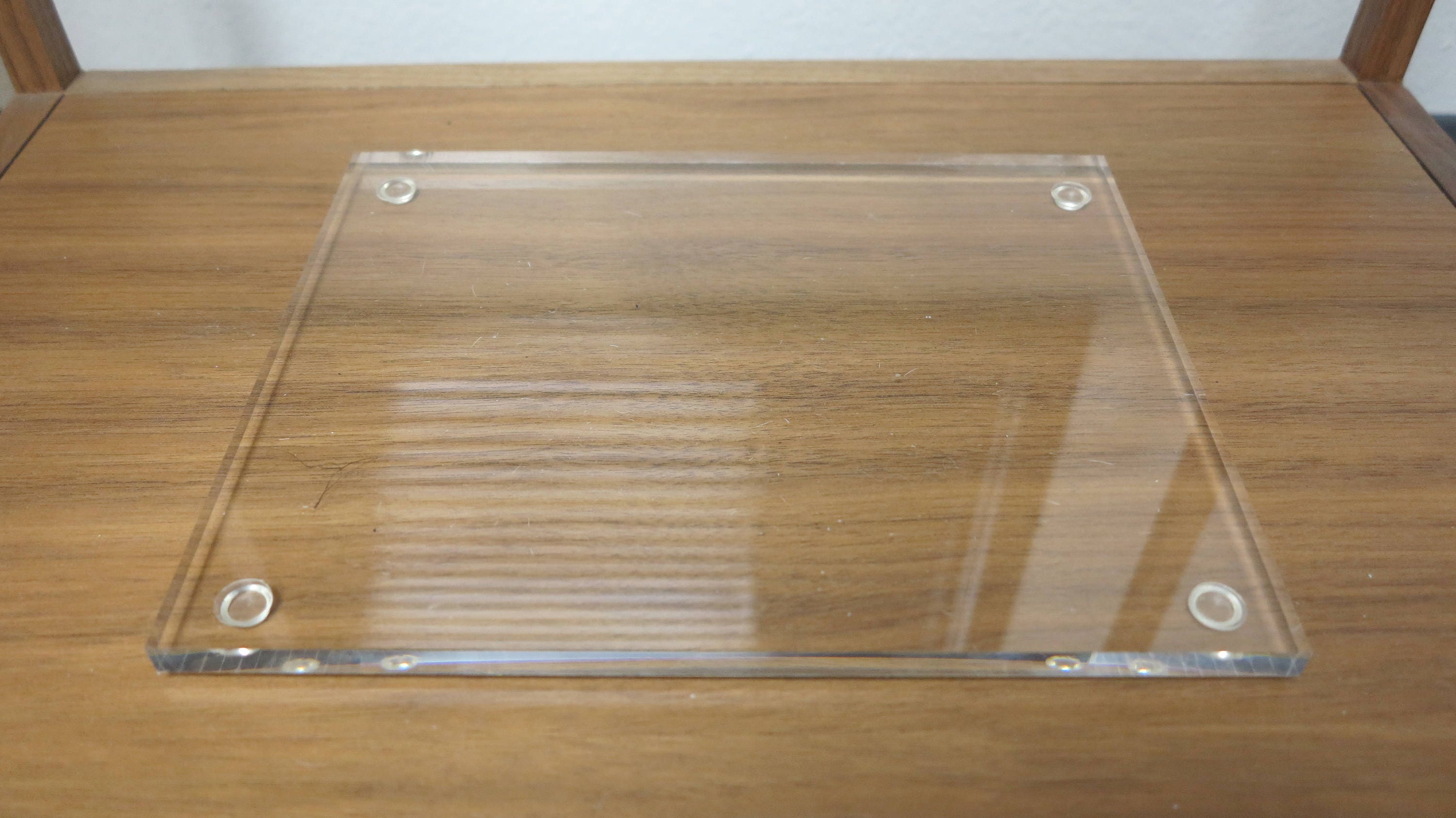 Fully Polished Edge Acrylic/plexiglass/lucite Clear Modern Etsy