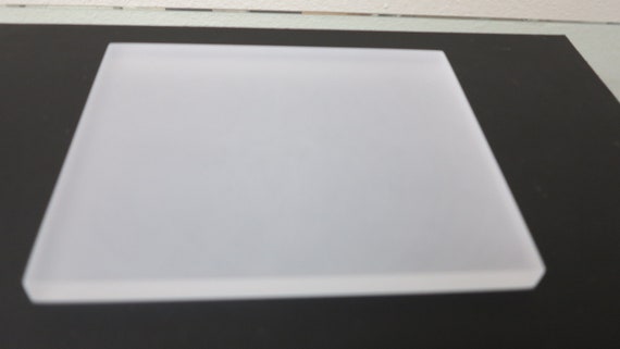 FULLY POLISHED EDGES 1/" x 8/" x 8/" CELL CAST BLOCK PLEXIGLASS ACRYLIC SHEET