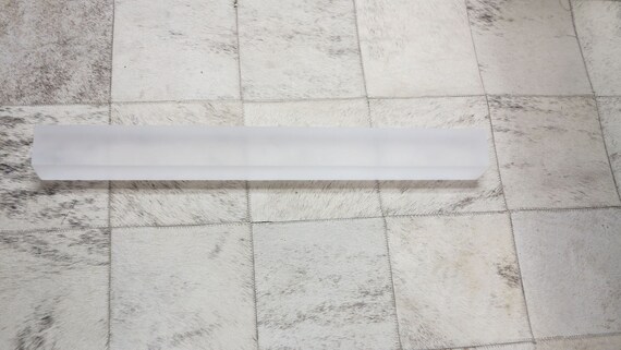 1.5/" x4/" x 6/" Custom Frosted Acrylic//Plexiglass BLOCK For LED Decoration Base