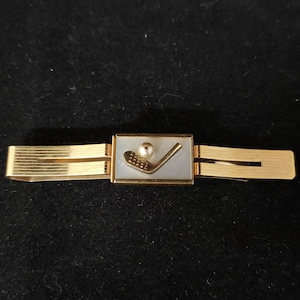3rd PRICE DROP Vintage 1/20 12KT Gold Filled Kreisler Quality USA Made Golfing Tie Bar Money Clip