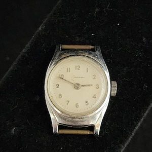 Vintage Sears CHR Plated Bezel Stainless Steel Back Shock Resistant Watch