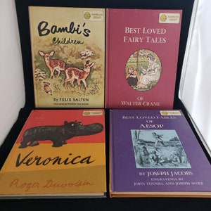 3rd PRICE DROP Vintage 6 Lot Dandelion Library Classic Children&#39;s Books