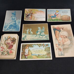 2ª QUEDA DE PREÇO Vintage Levitsky Sapatos Boss Pat Cases Atkinson Joalheiro Ayers Peitoral Quaresma Bens Ringlers Leite Publicidade Cartões comerciais