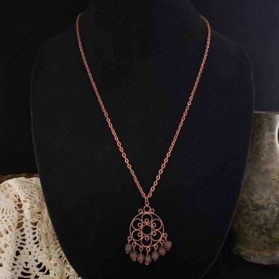 Collana lunga a catena catena stile etnico stile etnico bohémien Vintage conchig