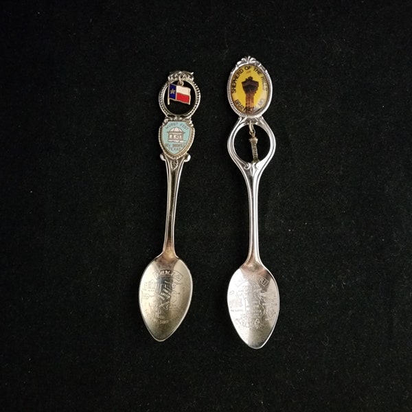 Texas Souvenir Spoon Etsy
