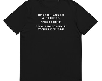 Unisex organic cotton t-shirt