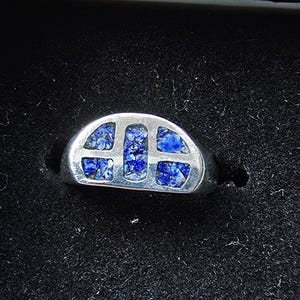 AA Ring with opal inlay