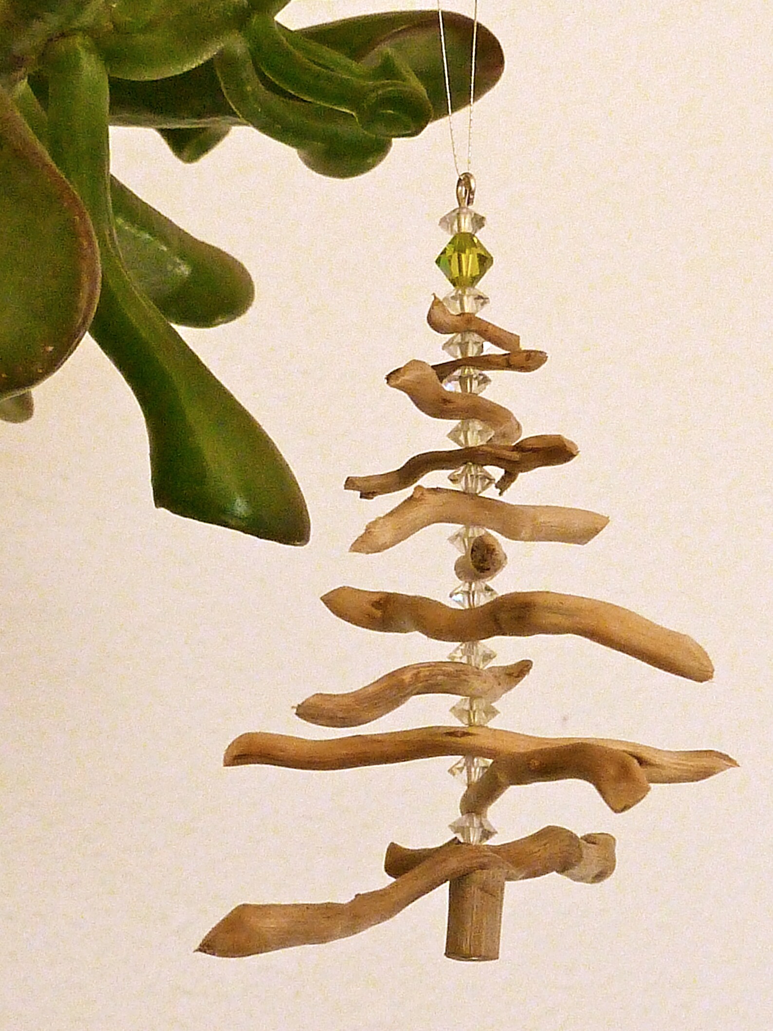 Driftwood Christmas Tree Ornament Etsy