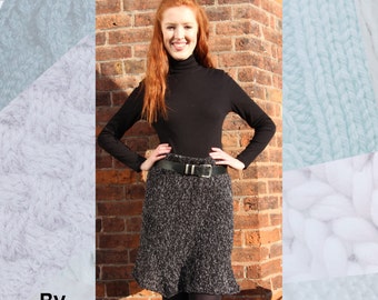 Georgie Skirt Hand Knitting Pattern