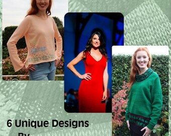 Machine Knitting Patterns: Designer Knitwear - Christmas Collection 1