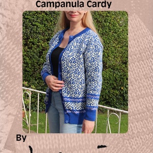 The Campanula Cardy Machine Knitting Pattern