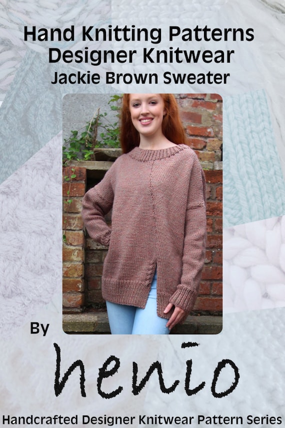 hand knitting designs sweaters