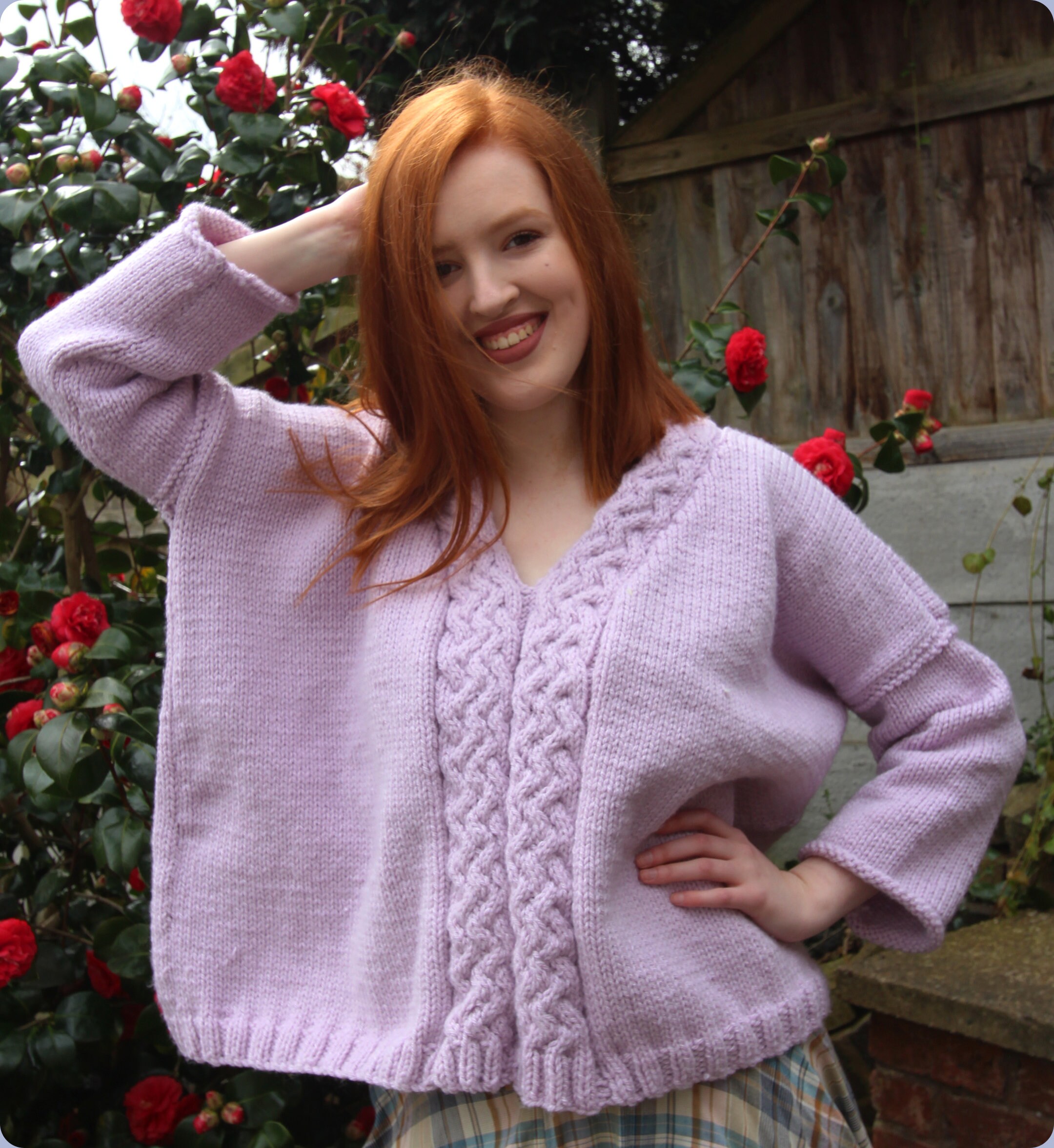 Sloppy Joe Sweater Hand Knitting Pattern Etsy