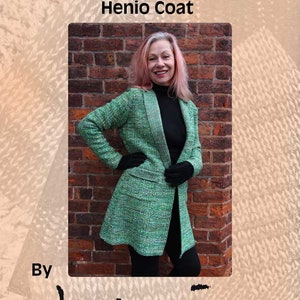 Henio Coat Machine Knitting Pattern