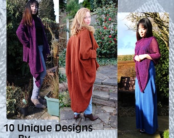 Maschinenstrickanleitungen: Designer Strick - Winterkollektion 1