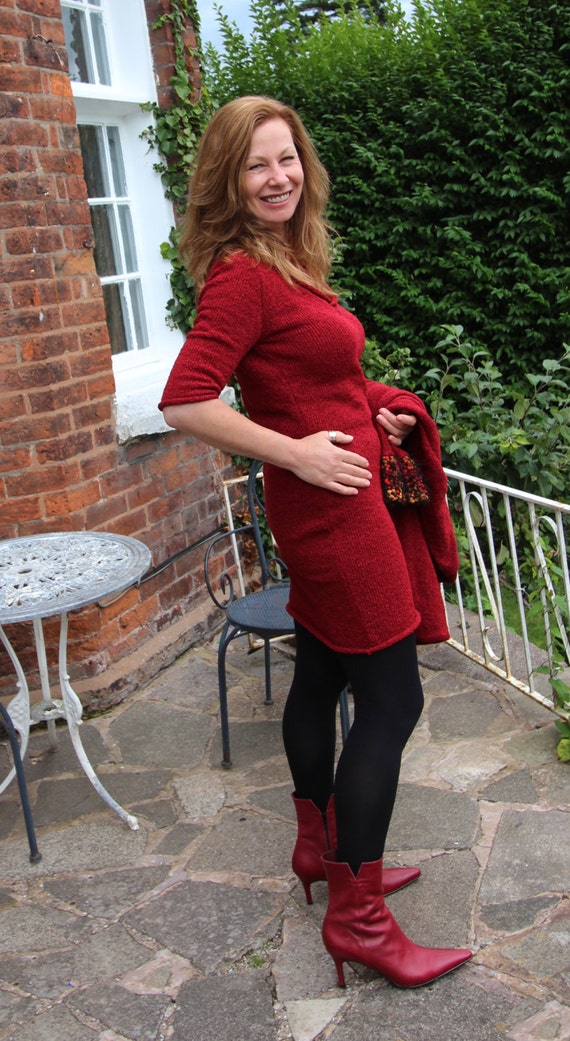 Jagger Dress Machine Knitting Pattern - Etsy Israel