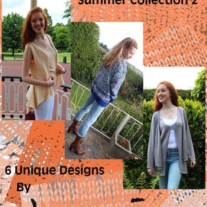 Machine Knitting Patterns: Designer Knitwear - Summer Collection 2