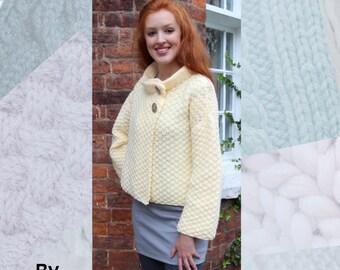 Die Limoncello Jacke Handstrickanleitung