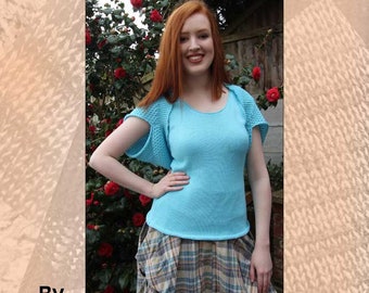 Lizzie Twinset Maschinenstrickmuster