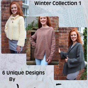 Handstrickanleitungen: Designer Strick - Winterkollektion 1