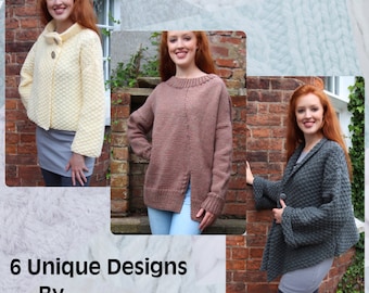 Hand Knitting Patterns: Designer Knitwear - Winter Collection 1